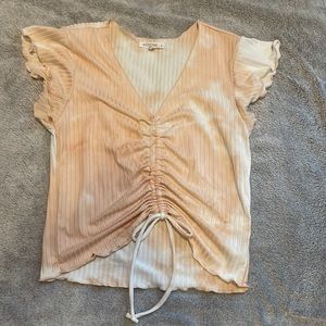 Antistar cinched shirt, size L